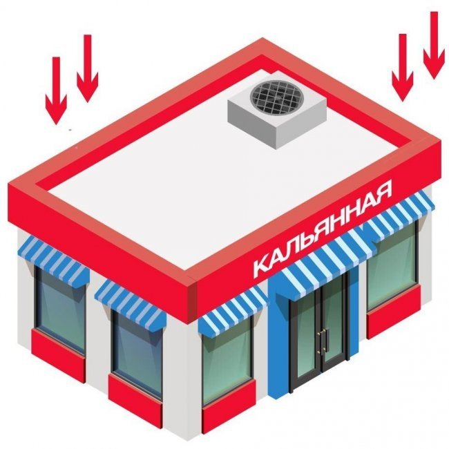 Приток воздуха комнату для курения Приток воздуха комнату для курения